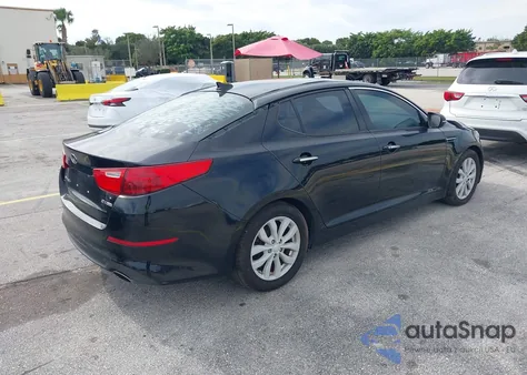 2015 Kia Optima Ex from USA, damaged, VIN 5XXGN4A76FG423403